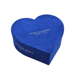 Wholesale Pink Red Blue Double Layer Custom Heart Shape Paper Gift Luxury Rose Flower Custom Heart Box for Valentine's Day