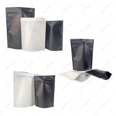 Doypack Pouch Resealable Stand up or Flat Zipper Plastic 100g 200g 500g Packaging Food Pouches