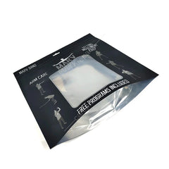 Mylar Bags for Fitness Gear Consumer Electronics Promotion Display Packaging Mylar Zipper Bag Custom Plastic Food PE Zipper Top