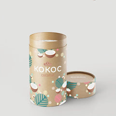 Custom Design Food Grade Paper Tubes Packaging Tube for Coffee and Tea Paper Tube