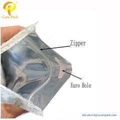 Stand up Pouch Zip Lock Bags Merry Christmas Gift Food Packaging Custom Printed Kraft Paper Gravure Printing Zipper Top Accept