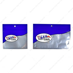 Moisture-Proof Dried Fish Packaging Bag with Zipper Top Waterproof Fishing Tackle Jig Lure Bait Pouch Transparents Pouch