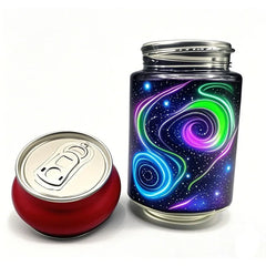 Wholesale 90ml 135ml PET Plastic Soda Cans 3.5g 7g Glass Jars for Candy Gummy Tobacco Cosmetics-for Industrial Use