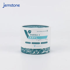 Custom 100% Biodegradable Kraft Cardboard Food Tea Collagen Jar Powder Paper Packaging Box Cylinder Vitamin Bottle Paper Tube