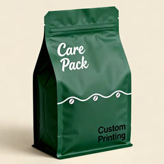 Bolsa Coffee PE Plastic Composite Food Square Flat Bottom Cafe Bean 8 Side Sealed Packaging Bags