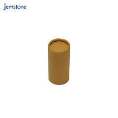 Custom Beautiful Design Craft Cylinder Brown Round Paper Tube Kraft Tea Coffee Paper Tube Packaging