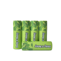 Biodegradable Cosmetic Lip Balm Container Cylinder Kraft Lipstick Paper Tube Push-up Cardboard Tube Packaging for Lip Balm