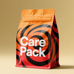 250g 500g 1lb Resealable Flat Bottom Eco-friendly Foil Flat Bottom Coffee Bag with Valve