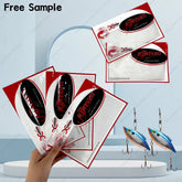 Fishing Accessories Plastic Zipper Fish Gear Hooks Custom Baits Worms Plastic Bags With Ziplock