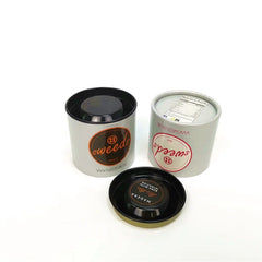 Custom Airtight Unsealed Leisure Foods Paper Cans Cylinder Gift Packaging for Cookies Cardboard Chocolate Paper Round Box