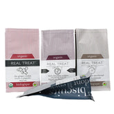 Manufacturer Printed Custom Plastic Coffee Packaging Aluminum Foil Food Cookies Coffee Bag Flat Bottom Pouch