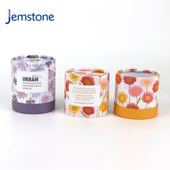 Biodegradable Glass Jar Box Tube Packaging Tea Perfume Cardboard Paper Tube Packaging Loose Pet Food Packaging Paper Tube