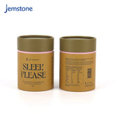Custom Recyclable Brown Luxury Kraft Cardboard Food Tea Coffee Cylinder Box Packaging Bread Cakes Snacks Paper Tube