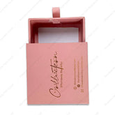 Customized Slid Out Open Sleeve Ribbon Pull Tab Box With Logo Jewelry Drawer Gift Boxes