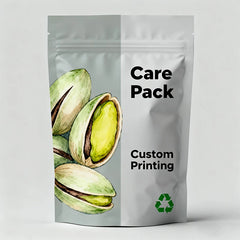 Customized Compostable Doypack Plastic Sealable Dried Fruit Nuts Seeds Packaging Pouch for Food Packing