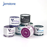 Eco-Friendly Custom logo Round Kraft Collagen Vitamin Paper Tube Candle Cardboard Tube Tea Powder Coffee Bean Cylinder Packaging