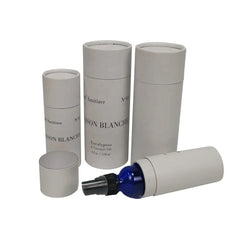 Cosmetic Packaging 10ML 15ML 20ML 30ML 50ML 100ML Recycled Cardboard White Box Packaging Tube