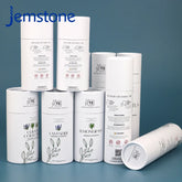 Custom Waterproof Food White Round Product Bottles Kraft Push up Paper Tube Box Sealing Paper Tube Packaging