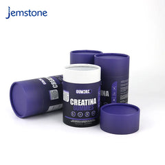 Custom Kraft Cosmetic Cardboard Tube Packaging Perfume Bottle Box Cylinder Coffee Tea Candle Paper Tube