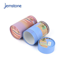 Custom Logo Recyclable Perfume Cylinder Packaging Luxury Food Tea Coffee Paper Tube Kraft Candle Cardboard Tube