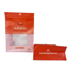 Custom Eight Side Seal Stand up Flat Bottom Tea Coffee Beans Beef Jerky Packaging Bags with Zipper Food Candy Packaging PE