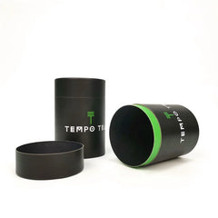 ECO Recycled Black Custom Printed Creative Round Mailing Packaging Paper Cardboard Tubes for Tea