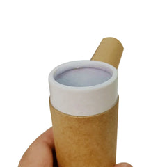 Eco Friendly Lip Balm Deodorant Stick Lipbalm Deodorant Cream Container Packaging Kraft Cosmetics Tube Package