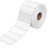 Premium Waterproof Oil Proof Scratch-resistant 800 Pcs Per Roll Direct Thermal Synthetic Paper Label 58x40 Sticker for Barcode