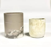 Custom Printed Cardboard Kraft Paper Round Candle Box Tubes Soy Candle in Paper Tube