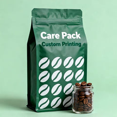 Wholesale Flat-bottomed Coffee Composable Pouches Quad Bottom PE Tea Packaging Bolsa De Cafe With Valve