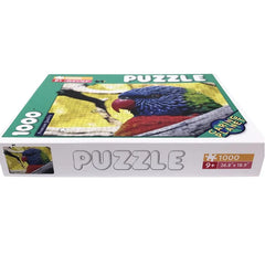 Custom Educational Brain Board Games Animal Oem Large Cardboard Printing Jig Saw Puzzle 1000 Pieces Jigsaw Puzzles for Adults