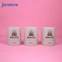 Wholesale Custom Printed Round Kraft Paper Tube Push up Candle Paper Tube Packaging Candle Jar Cylinder Packaging