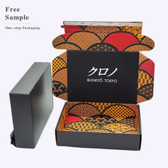 Customize Corrugated Cardboard Carton Craft Mailer Shipping Mail Packaging Boxes for Small Business With Logo Zipper Packaging