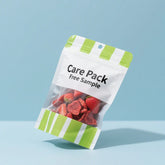 Edible Foil Stand up Pouch High Barrier Dry Food Self-supporting Ziplock Exit Mylar Bags With Window