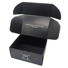 Wholesale Cardboard Candle Packaging Shipping Mailing Box Colorful Custom Logo Carton Black Corrugated Shipping Boxes