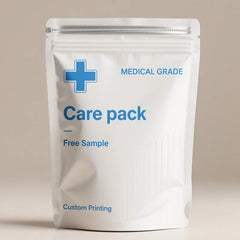 Compostable Powder Medical Packaging Baggies Green Packaging for Pharmaceuticals Heat Sealable Packaging Pouch