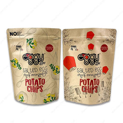 Wholesale Luxury Brown Kraft Paper Bags Heat Sealable Doypack Bolsas for Dry Food Zipper Closure with Ribbon Accessory