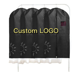 Extra Large Suit Garment Bag for Multiple Suits, Coats & Dresses Hanging Storage with Multiple Pockets & Shoulder Strap