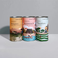 Biodegradable Food Grade Cardboard Kraft Cylinder Box for Food Paper Tubes Tea Coffee Packaging