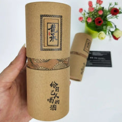Food Grade Cardboard Box Cylinder Kraft Paper Tube Packaging for Tea ,Wine,Dried Fruits