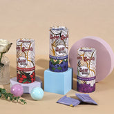 Custom Bottles Product Luxury Twist up Cardboard Tube Kraft Round Push up Gold Foil Paper Tube Box Packaging