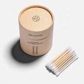 Customized Eco Round Box Empty 500ml 100ml 50ml Biodegradable Kraft Swab Packaging Tubes