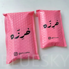 Eco-Friendly Recyclable Bubble Bags - Biodegradable Air Bubble Wrapping Bag for Green Packaging