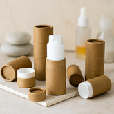 Custom Kraft Lip Balm Lipstick Paper Tube Packaging Perfume Cosmetic Cardboard Tube