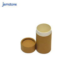 Custom Beautiful Design Craft Cylinder Brown Round Paper Tube Kraft Tea Coffee Paper Tube Packaging