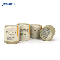 Custom Luxury Essential Oil Tube Gift Box Cardboard Tube Kraft Perfume Bottle Cylinder Packaging Paper Tube for Cosmetic