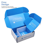 Manufacturer Customize Corrugated Cardboard Paper Box Skincare Packaging Mailing Box Cosmetic Jar Shipping Boxes Custom Logo