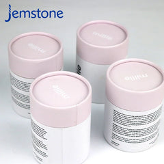 New Customized Size Printed Logo Cylinder Tube Box Cardboard Food Paper Tube Tea Coffee Packaging