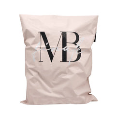 Factory Wholesale White Pink Poly Mailers Custom Waterproof Self Adhesive Bio Mailing Shipping Bag for Clothing Packing
