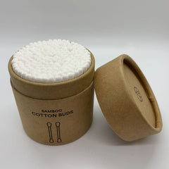 Customized Eco Round Box Empty 500ml 100ml 50ml Biodegradable Kraft Swab Packaging Tubes